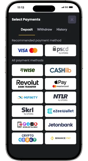 Select payments Le Bandit